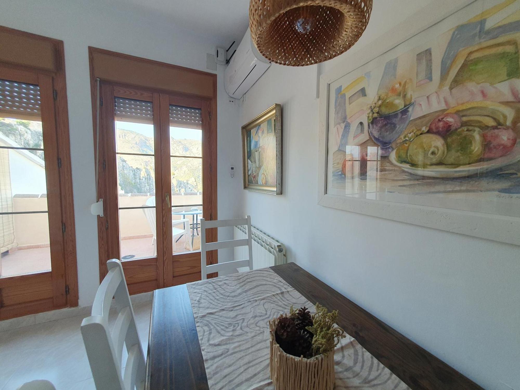 Atico Guadalest Rooftop Apartment With 360º Views And Art Ngoại thất bức ảnh